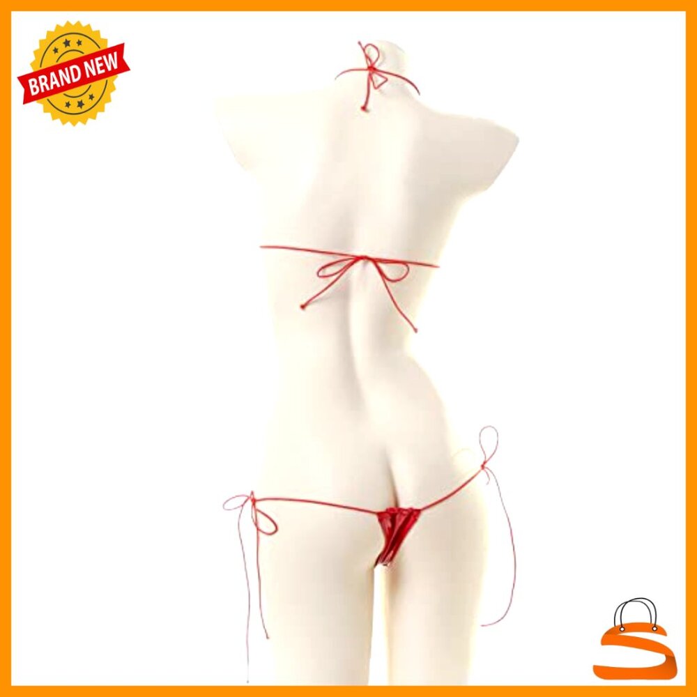 Micro Bikini Set Polyester Spandex Adjustable Sli… - image 4
